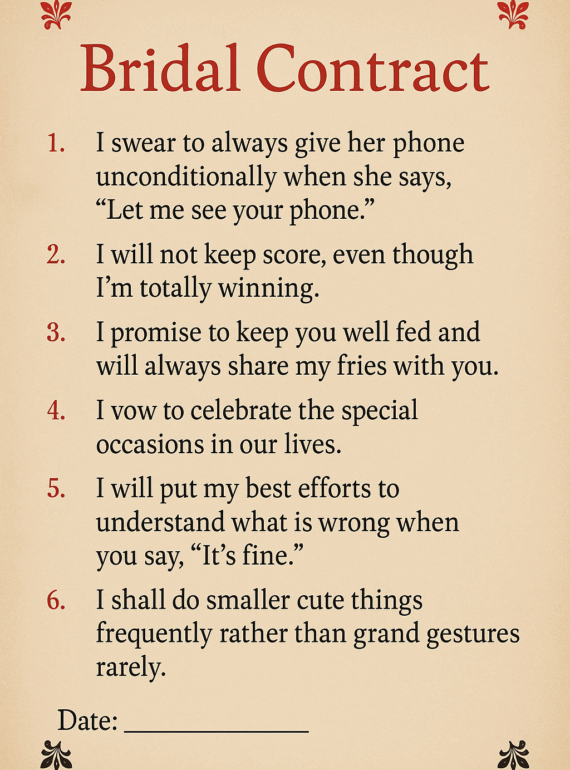 bridal contract 2