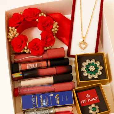 custom makeup and jewel