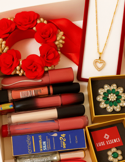 custom makeup and jewel