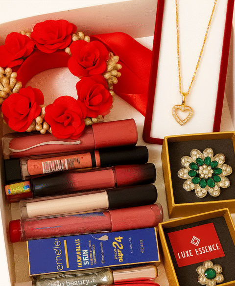 custom makeup and jewel