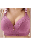 purple padded bra